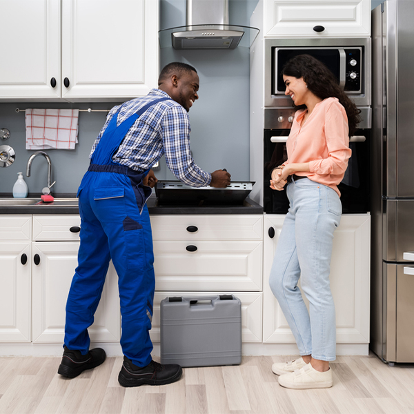 can you provide an estimate for cooktop repair before beginning any work in Washburn MO